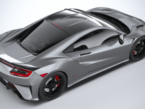Acura NSX Type S 2022 3D Model