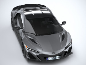 Acura NSX Type S 2022 3D Model