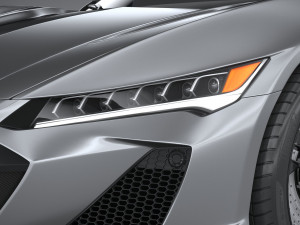 Acura NSX Type S 2022 3D Model