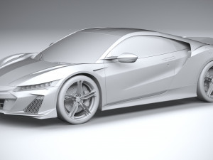 Acura NSX Type S 2022 3D Model