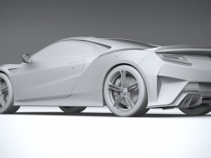 Acura NSX Type S 2022 3D Model
