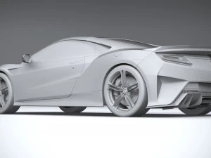 Acura NSX Type S 2022 3D Model