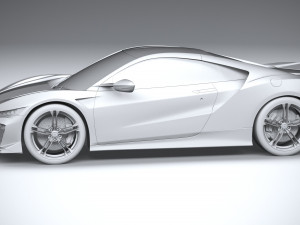 Acura NSX Type S 2022 3D Model