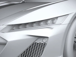 Acura NSX Type S 2022 3D Model