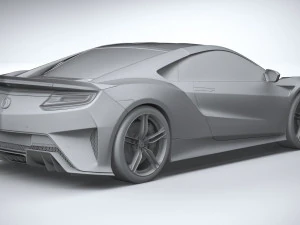 Acura NSX Type S 2022 3D Model