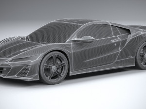 Acura NSX Type S 2022 3D Model