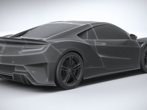 Acura NSX Type S 2022 3D Model