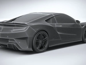 Acura NSX Type S 2022 3D Model