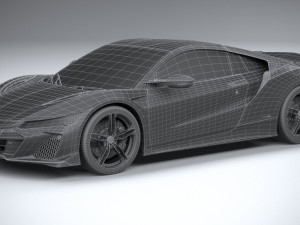 Acura NSX Type S 2022 3D Model