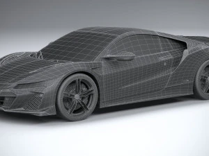 Acura NSX Type S 2022 3D Model