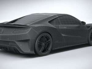 Acura NSX Type S 2022 3D Model