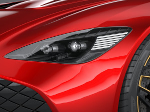 Aston Martin DBS GT Zagato 2020 3D Model
