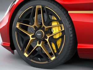 Aston Martin DBS GT Zagato 2020 3D Model