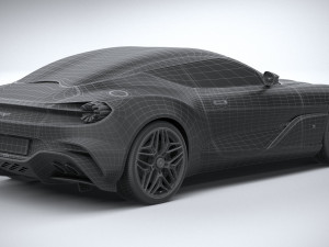 Aston Martin DBS GT Zagato 2020 3D Model