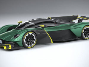 aston martin valkyrie amr pro 2022 3D Model