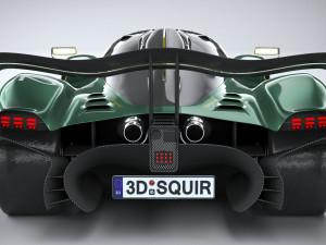Aston Martin Valkyrie AMR Pro 2022 3D 模型