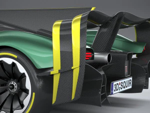 Aston Martin Valkyrie AMR Pro 2022 3D Model