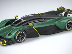 Aston Martin Valkyrie AMR Pro 2022 3D Model