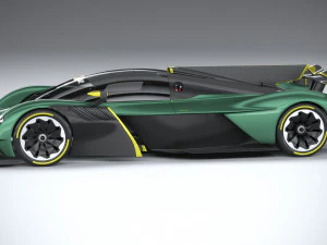 Aston Martin Valkyrie AMR Pro 2022 3D Model