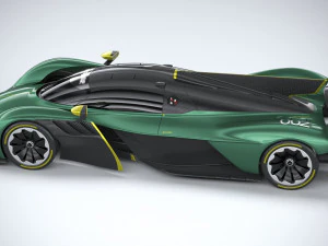 Aston Martin Valkyrie AMR Pro 2022 3D Model