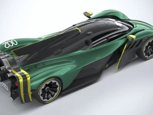 Aston Martin Valkyrie AMR Pro 2022 3D Model