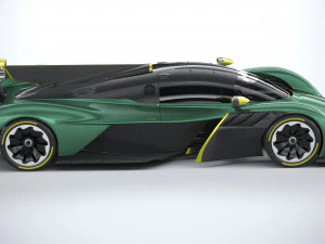 Aston Martin Valkyrie AMR Pro 2022 3D Model