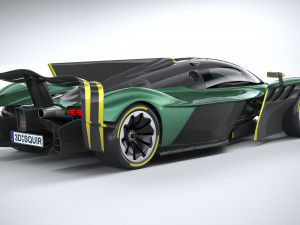 Aston Martin Valkyrie AMR Pro 2022 3D 模型