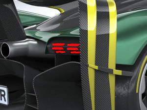 Aston Martin Valkyrie AMR Pro 2022 3D Model