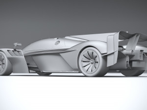 Aston Martin Valkyrie AMR Pro 2022 3D 模型