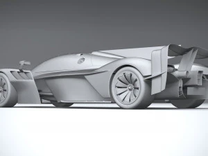 Aston Martin Valkyrie AMR Pro 2022 3D Model