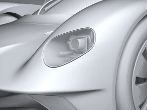 Aston Martin Valkyrie AMR Pro 2022 3D Model