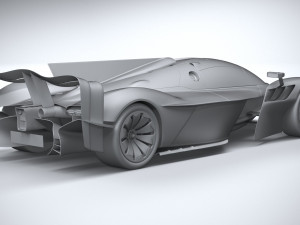 Aston Martin Valkyrie AMR Pro 2022 3D 模型