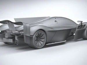 Aston Martin Valkyrie AMR Pro 2022 3D Model