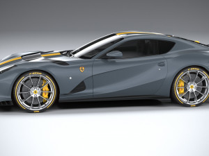 Ferrari 812 Competizione 2021 3D 模型