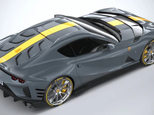 Ferrari 812 Competizione 2021 3D Model