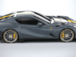 Ferrari 812 Competizione 2021 3D 模型