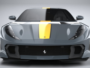 Ferrari 812 Competizione 2021 3D 模型