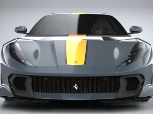 Ferrari 812 Competizione 2021 3D Model
