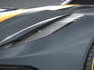 Ferrari 812 Competizione 2021 3D 模型
