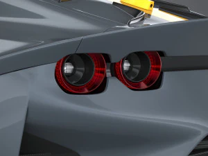 Ferrari 812 Competizione 2021 3D Model