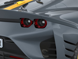 Ferrari 812 Competizione 2021 3D 模型