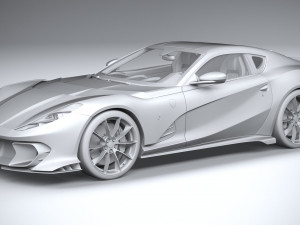 Ferrari 812 Competizione 2021 3D 模型