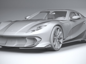 Ferrari 812 Competizione 2021 3D 模型