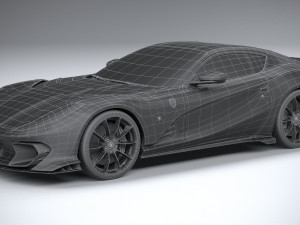 Ferrari 812 Competizione 2021 3D 模型