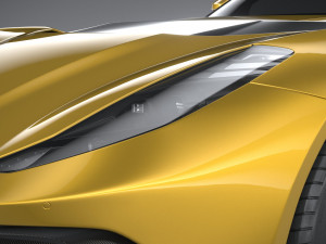 Ferrari 812 Competizione Aperta 2021 3D 模型