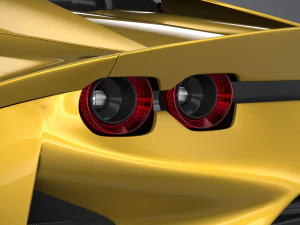 Ferrari 812 Competizione Aperta 2021 3D Model