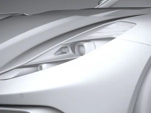 Ferrari 812 Competizione Aperta 2021 3D Model