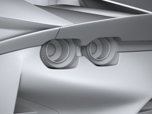 Ferrari 812 Competizione Aperta 2021 3D 模型