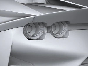 Ferrari 812 Competizione Aperta 2021 3D Model