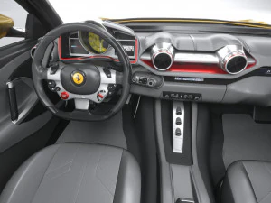 Ferrari 812 Competizione Aperta 2021 3D Model